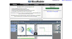 Desktop Screenshot of micromodeler.com